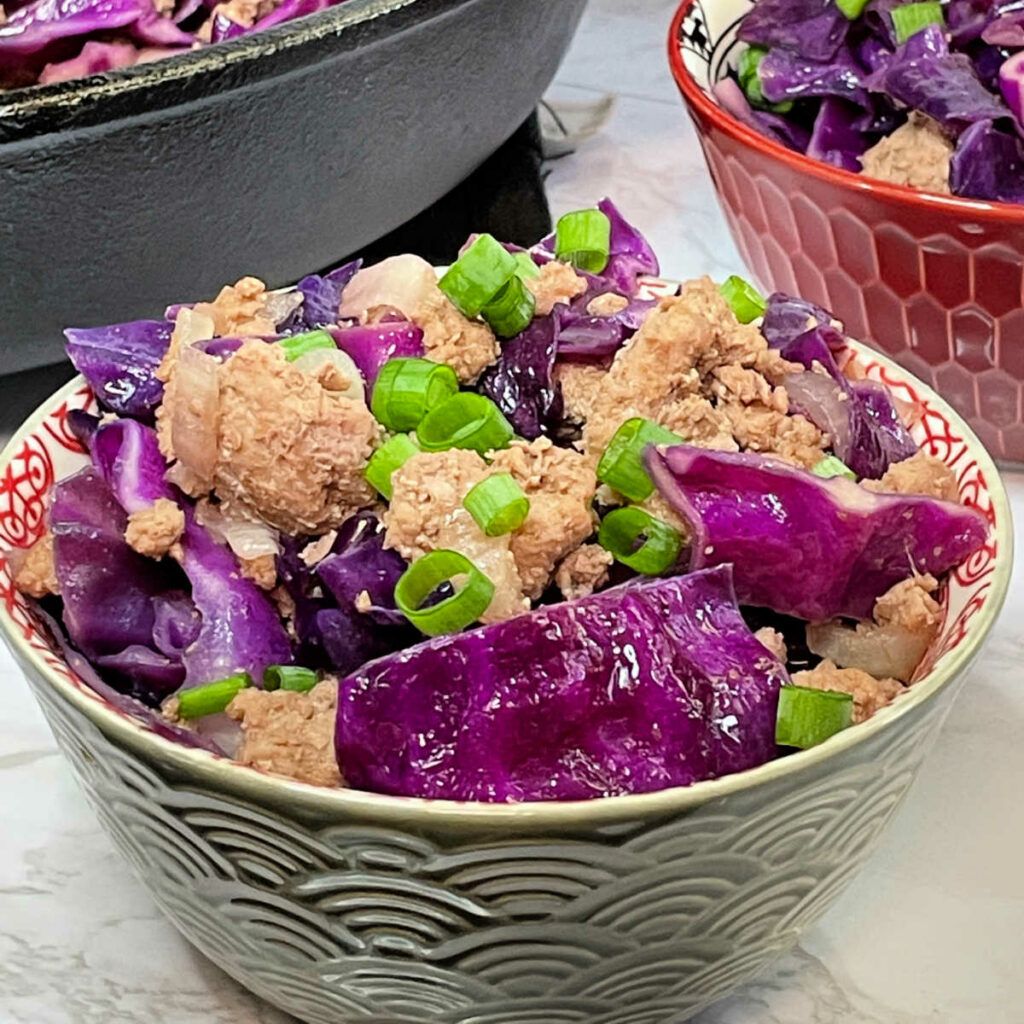 egg roll in a bowl