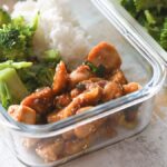 orange chicken meal prep