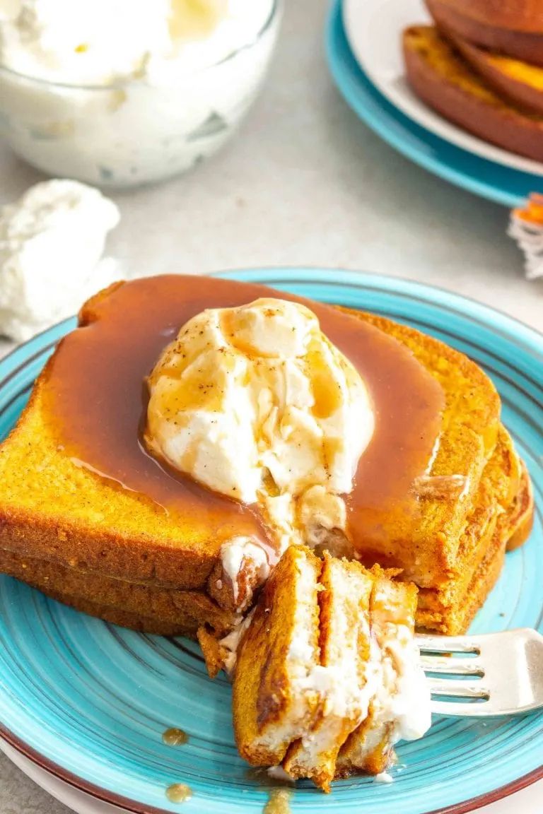 pumpkin pie french toast