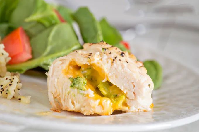 cheddar and broccoli stuffed chicken