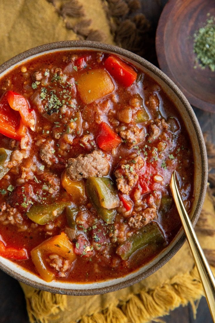 stuffed pepper soup