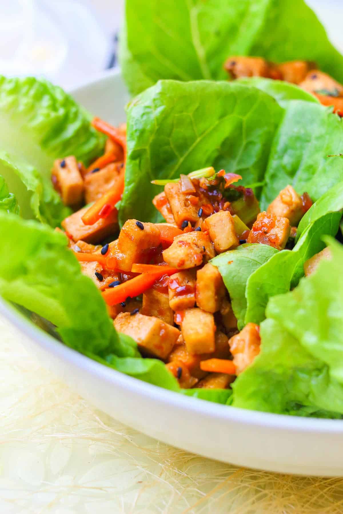 Thai lettuce wraps