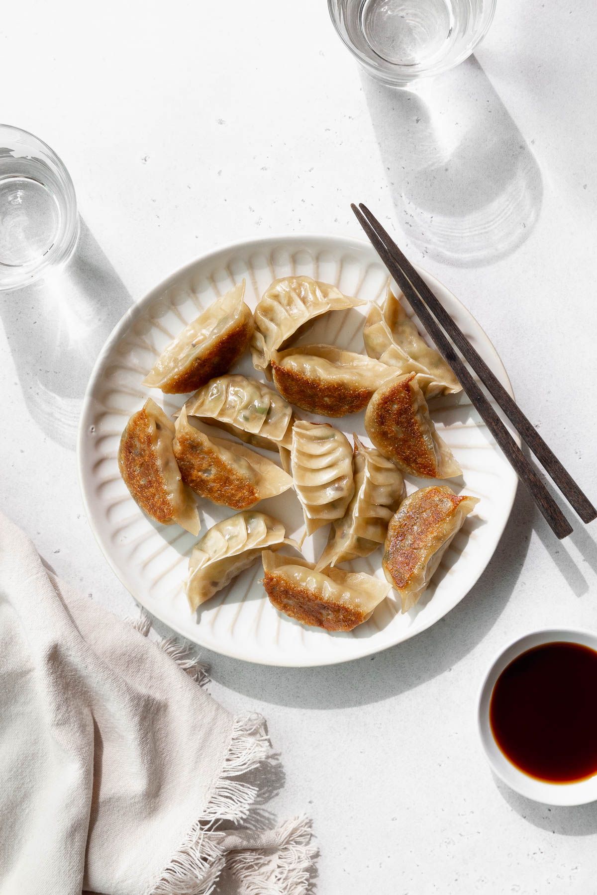 vegetable gyoza