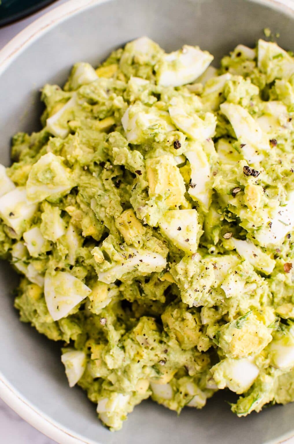 avocado egg salad