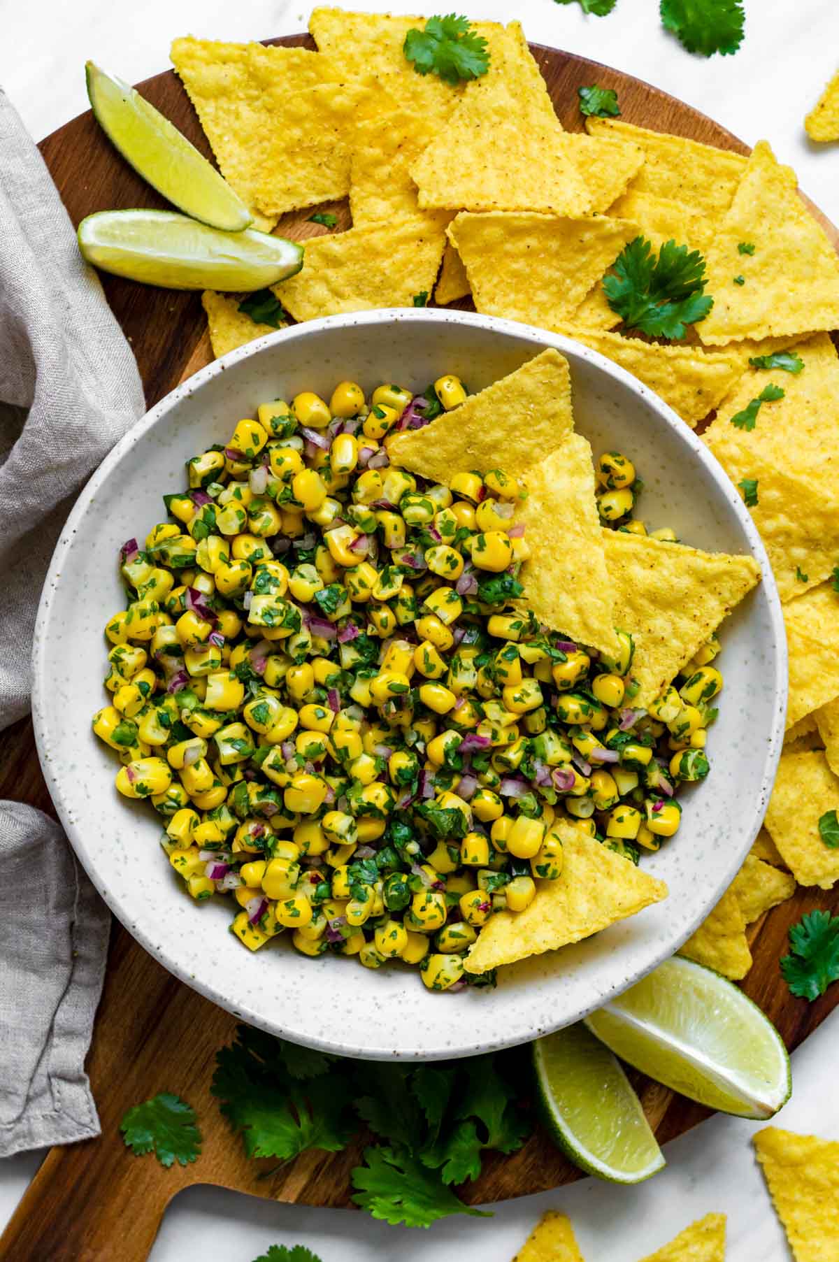 roasted chilli corn salsa