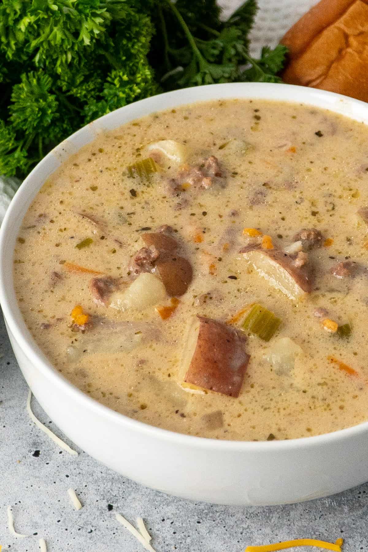 cheeseburger soup