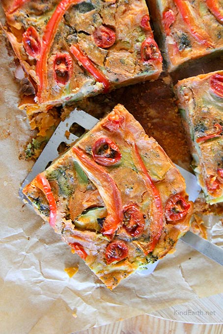 veggie pie squares