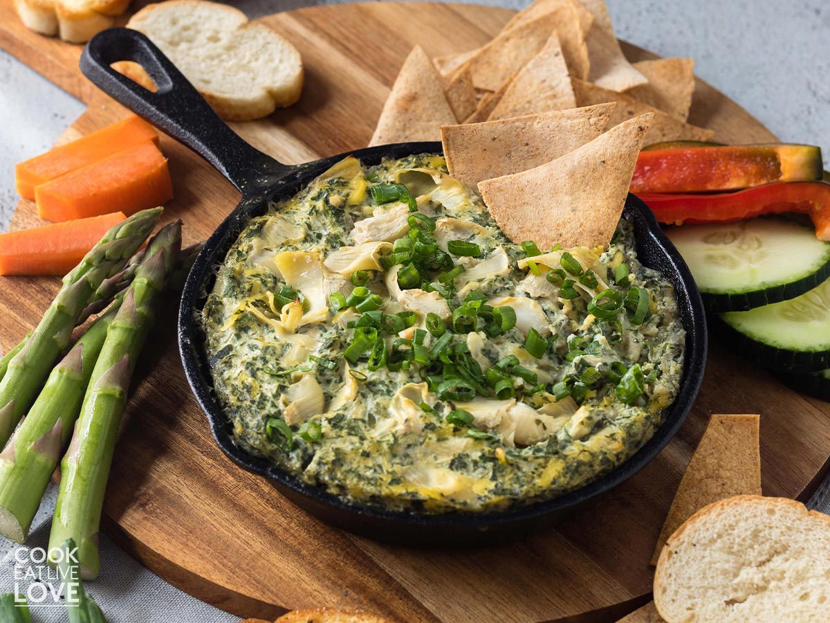 spinach artichoke dip