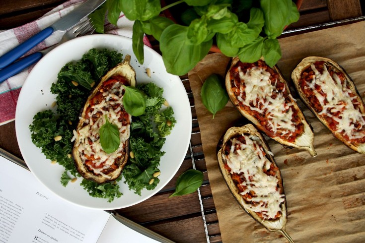 stuffed eggplants