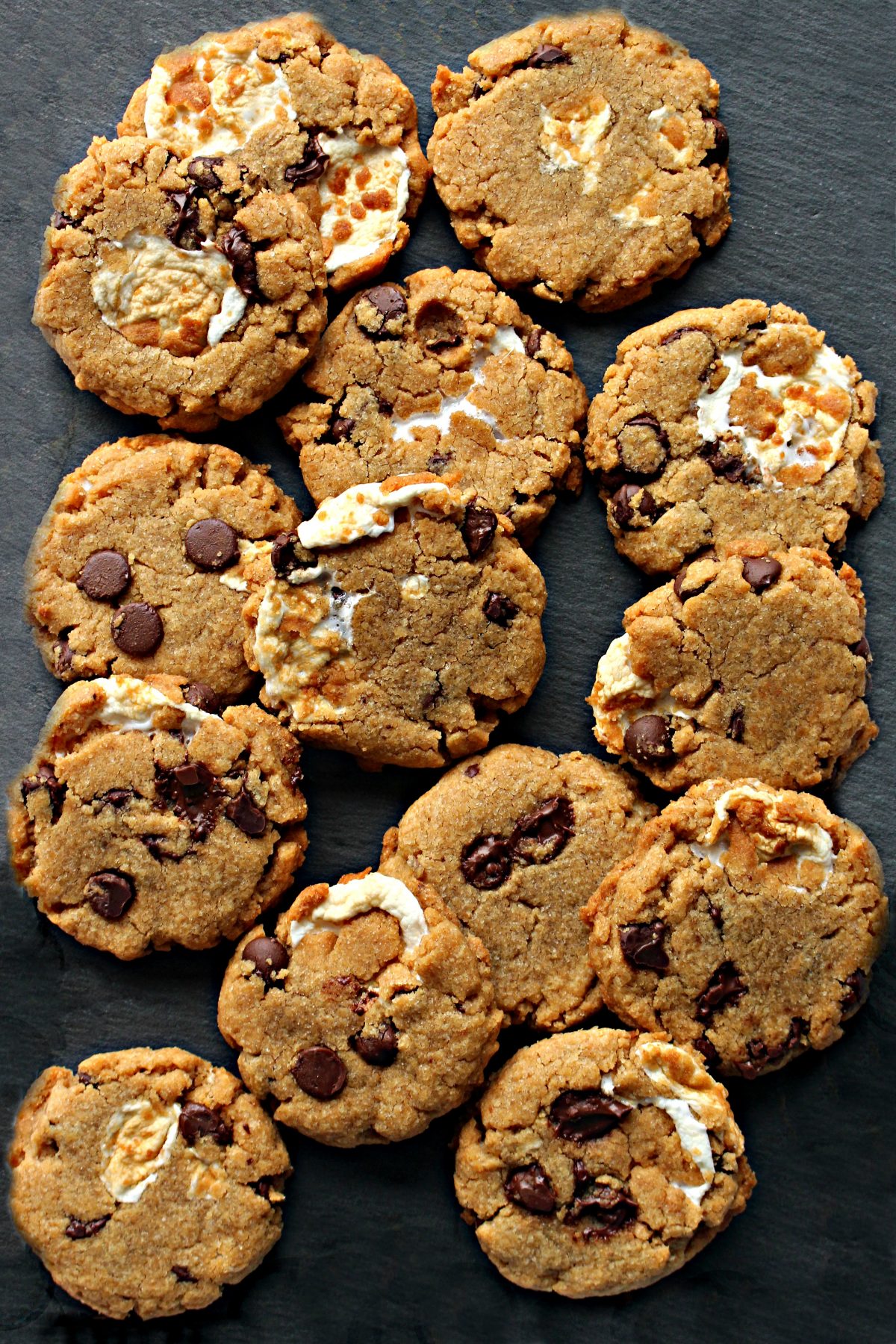smores peanut butter cookies