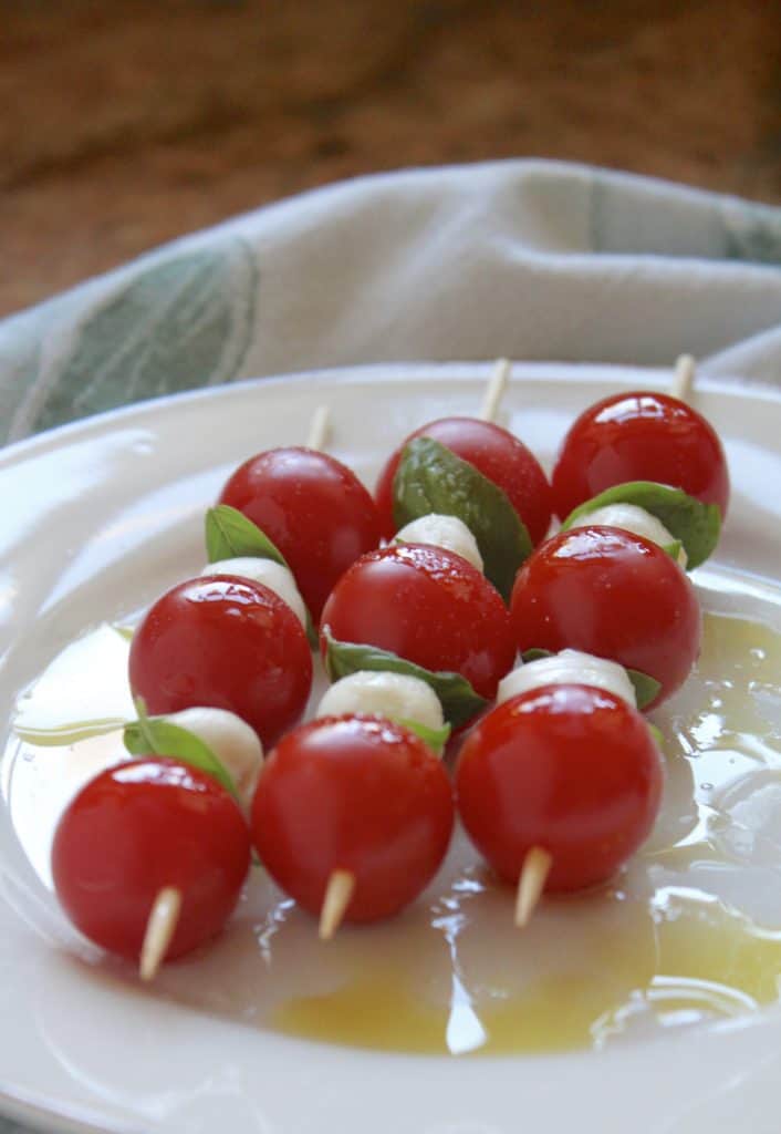 caprese skewers