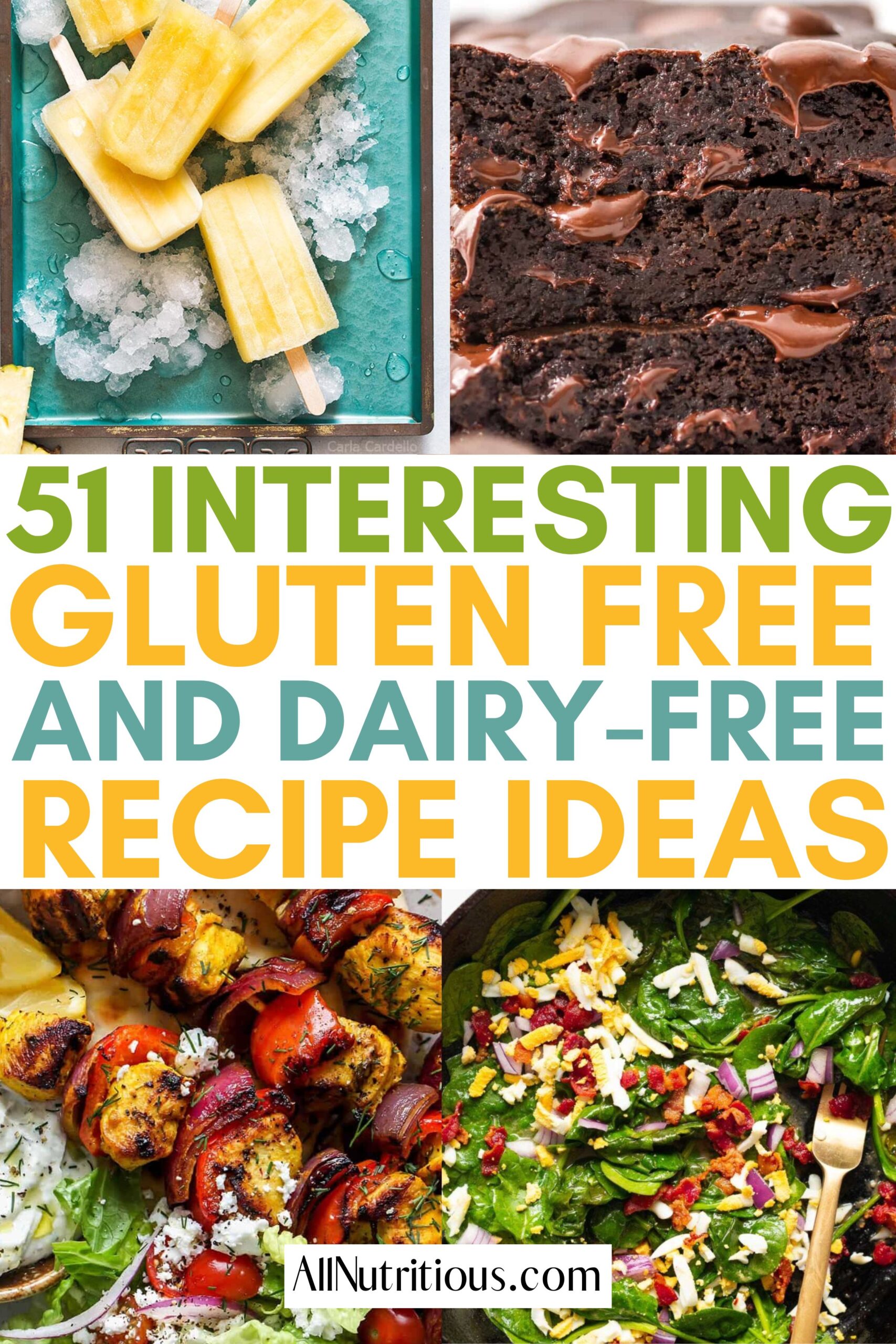 gluten free and dairy free recipes