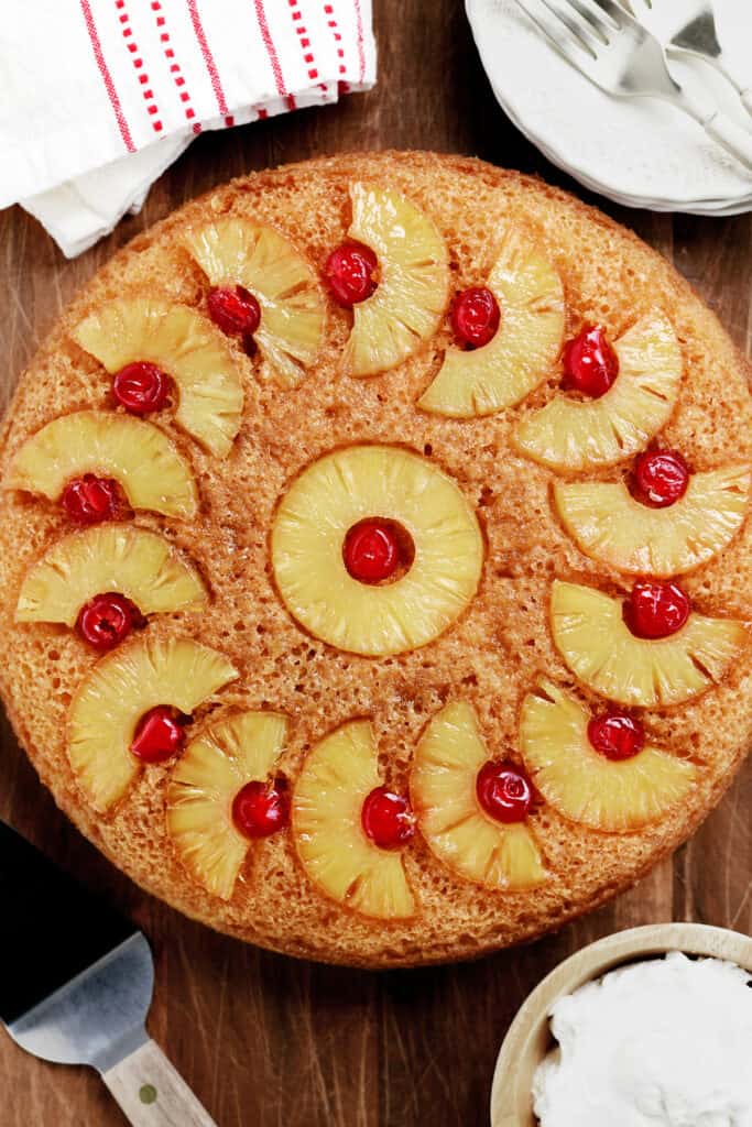 pineapple upside down cake