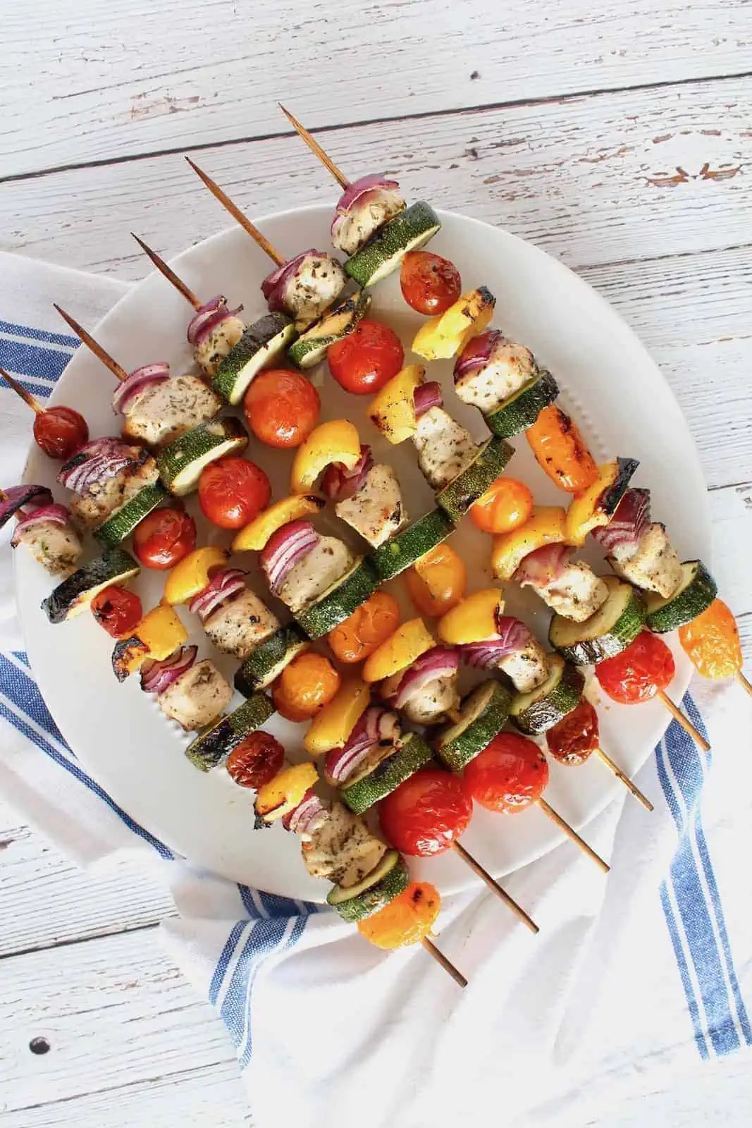 lemon herb chicken kabobs