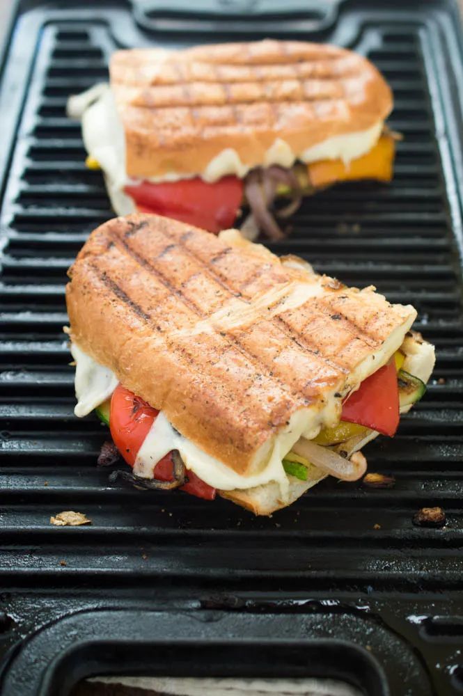 grilled vegetable panini