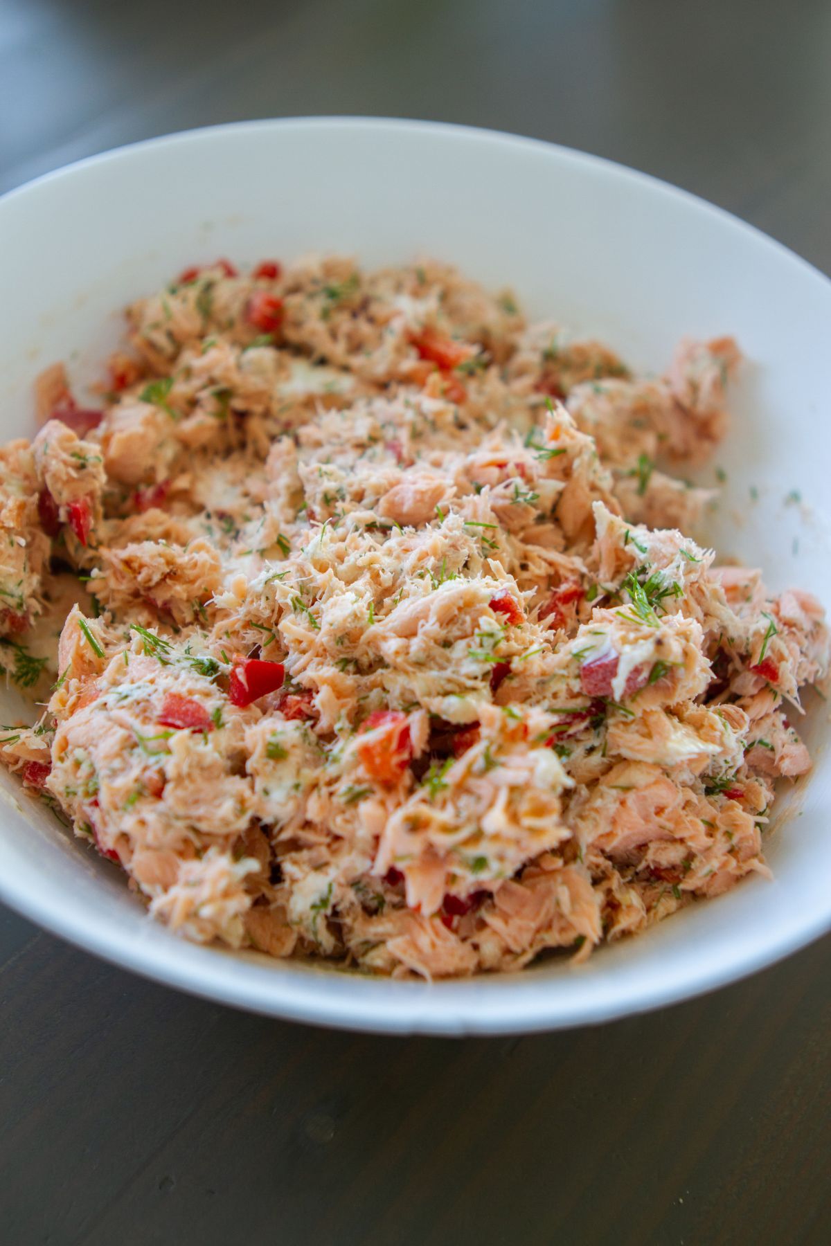 salmon dip with dill