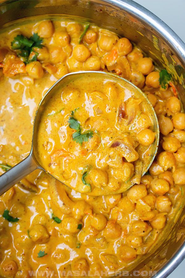 chickpea tikka masala