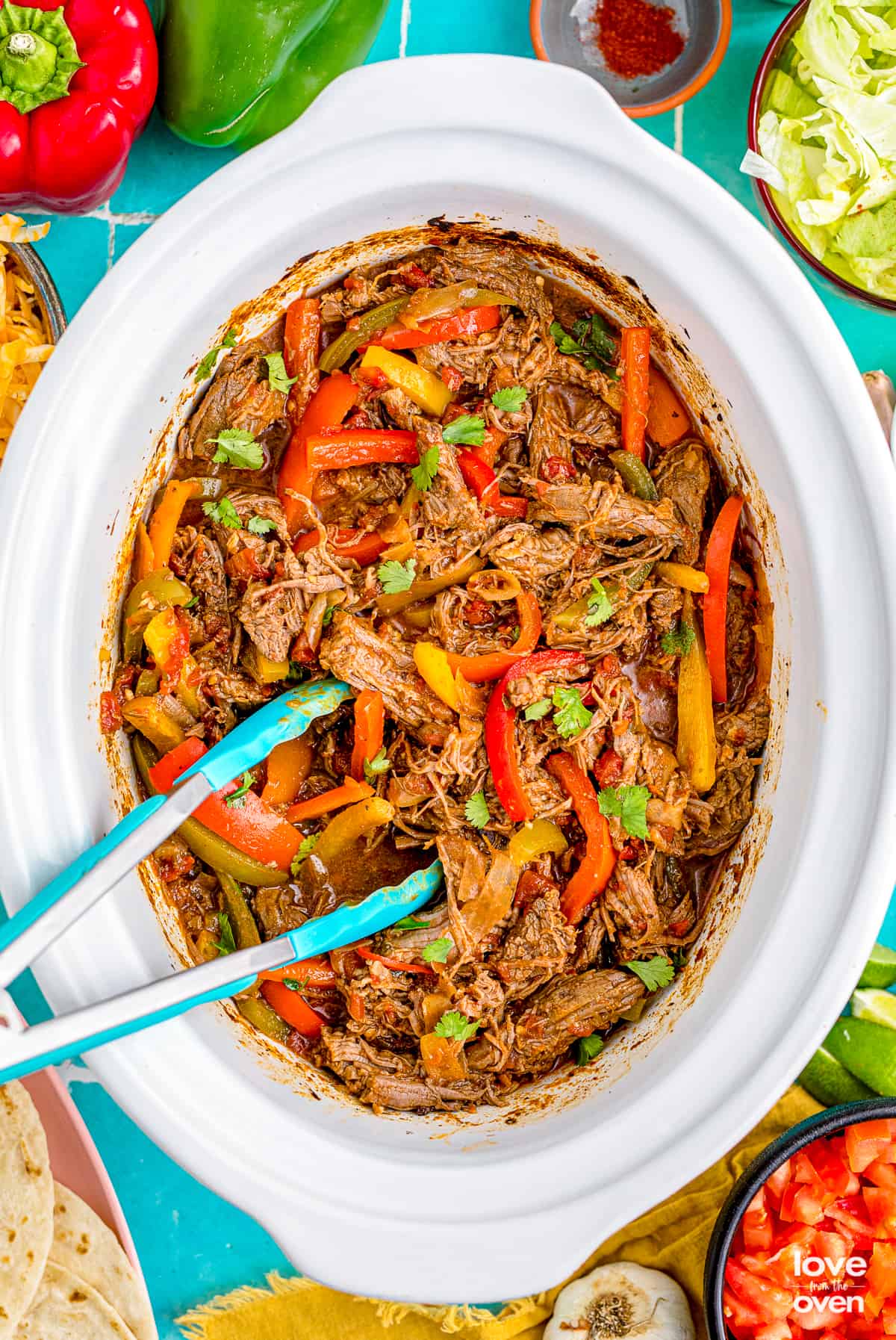 crockpot fajitas