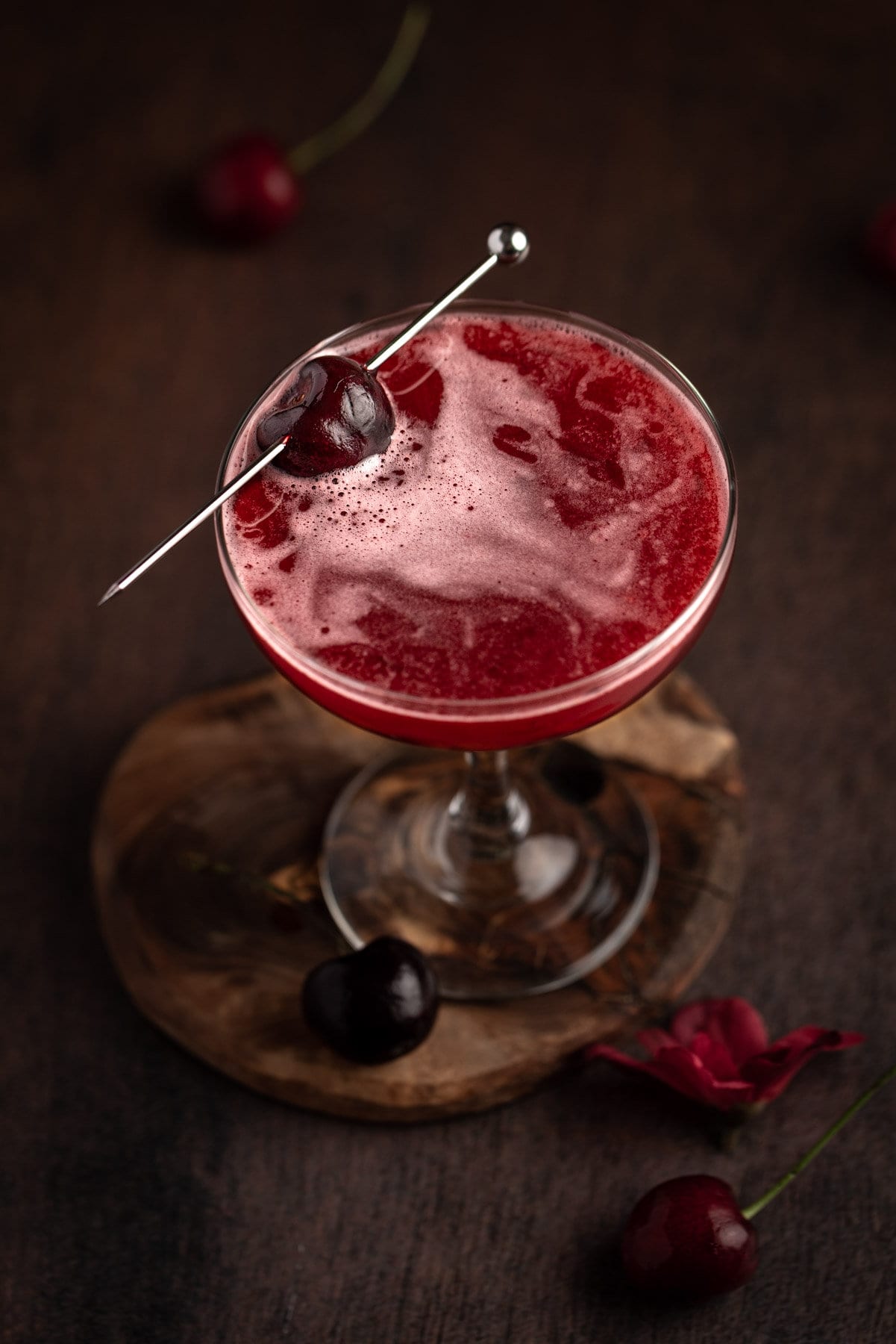 bourbon cherry cocktail