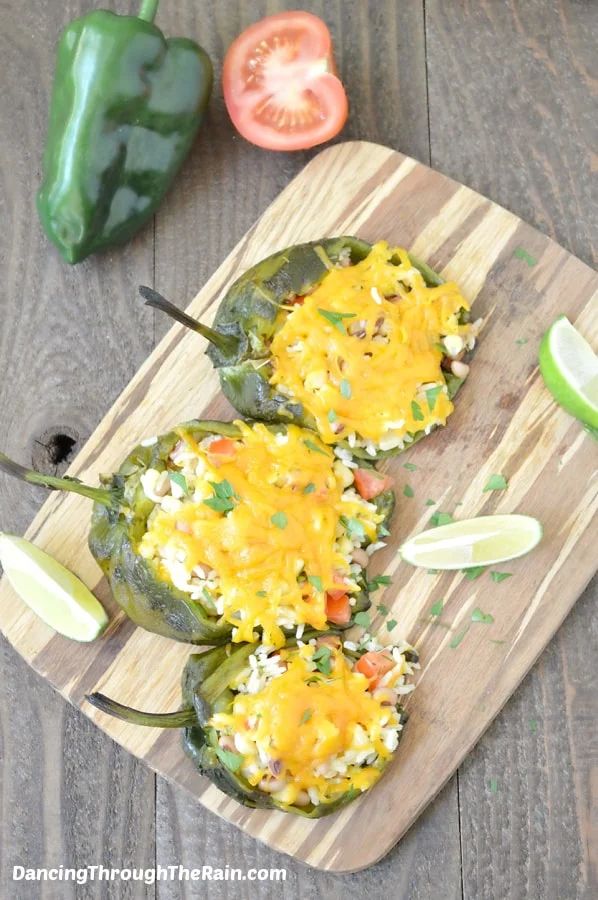 stuffed poblano peppers