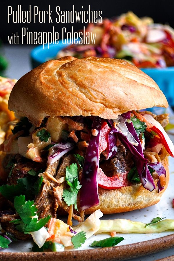 pulled pork sandwiches