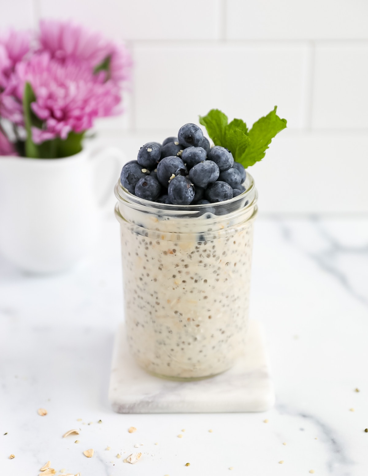 chia seed overnight oats