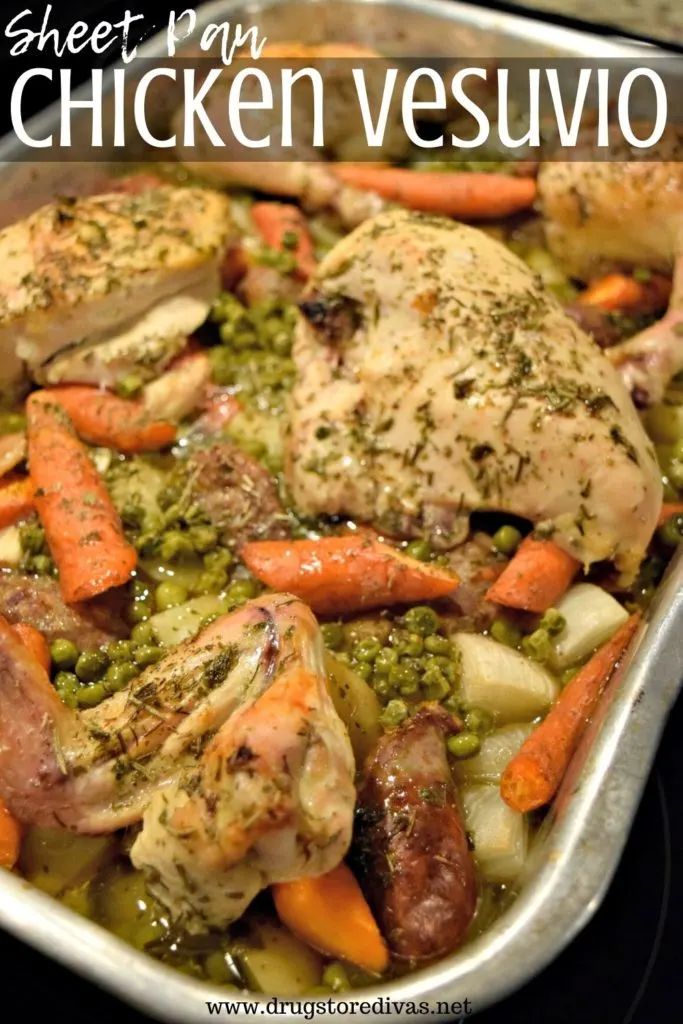 sheet pan chicken vesuvio