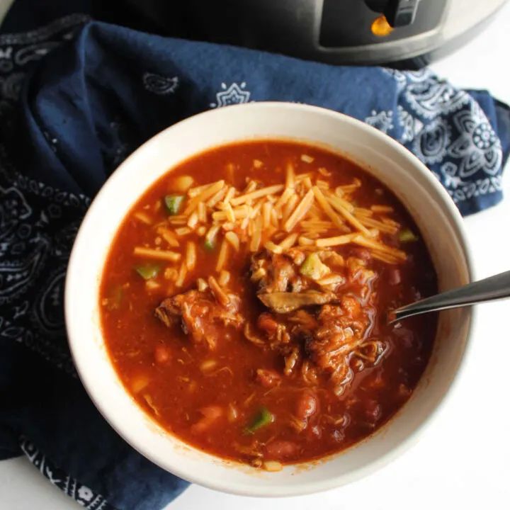 pulled pork chili