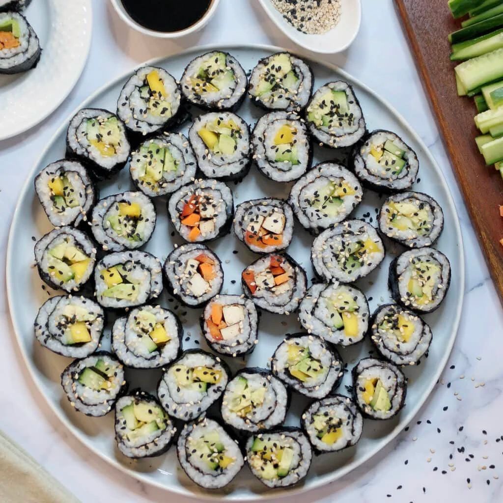 vegan sushi