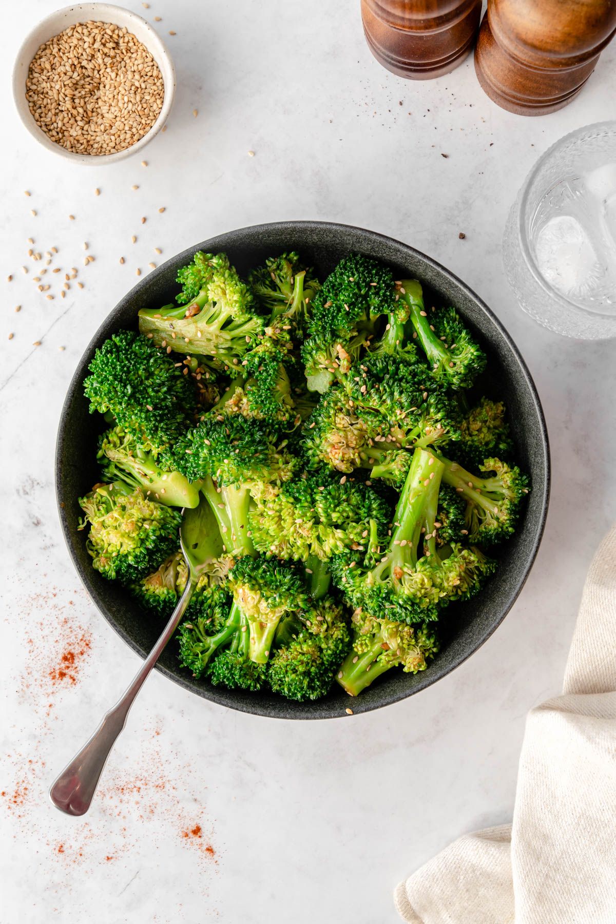 Korean broccoli salad