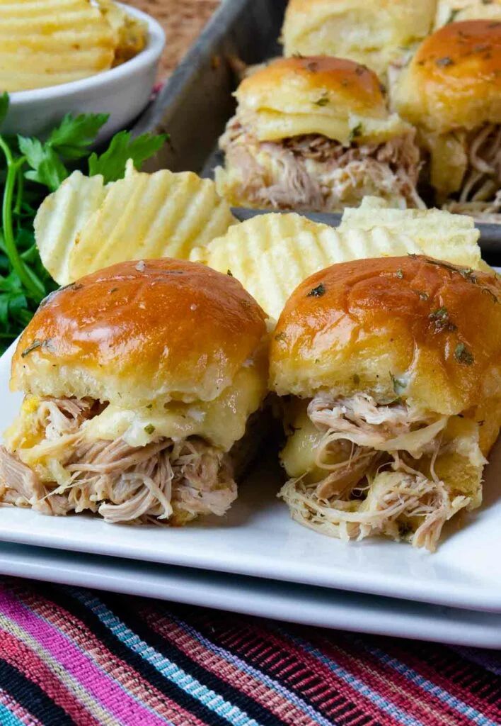 Mississipi chicken sliders