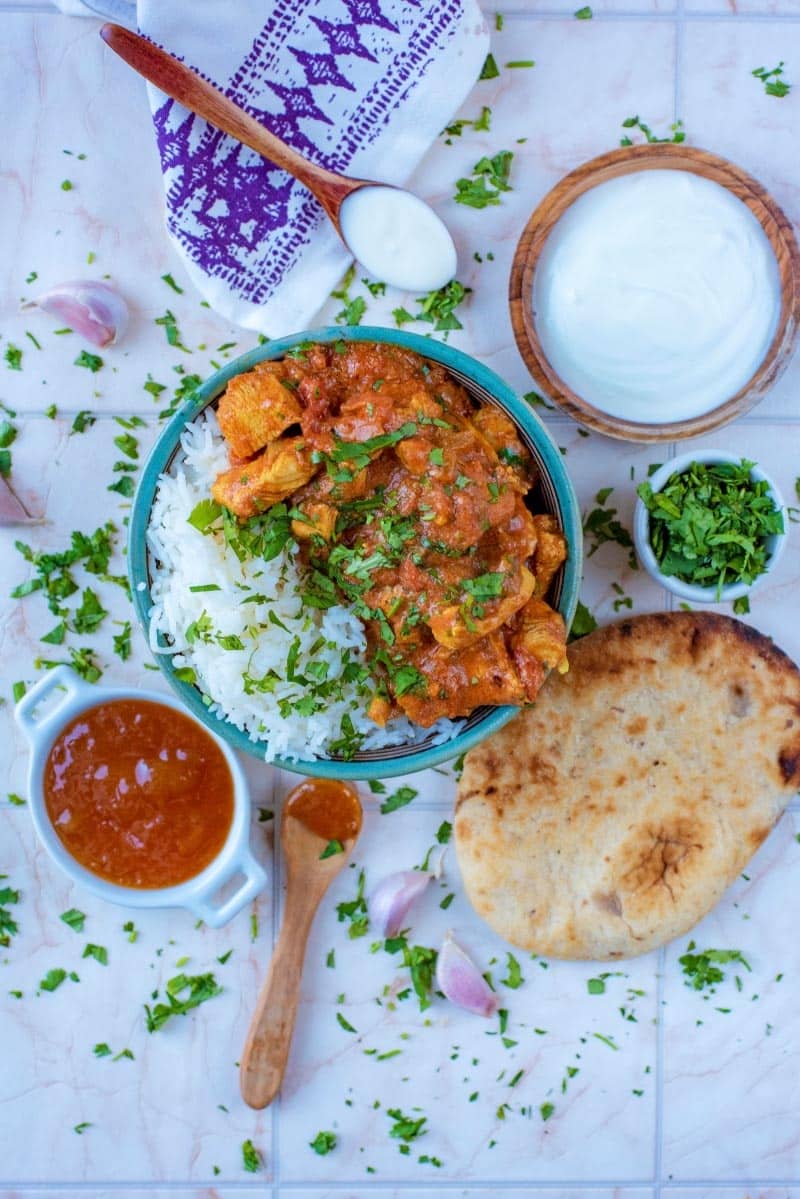 tomato chicken curry