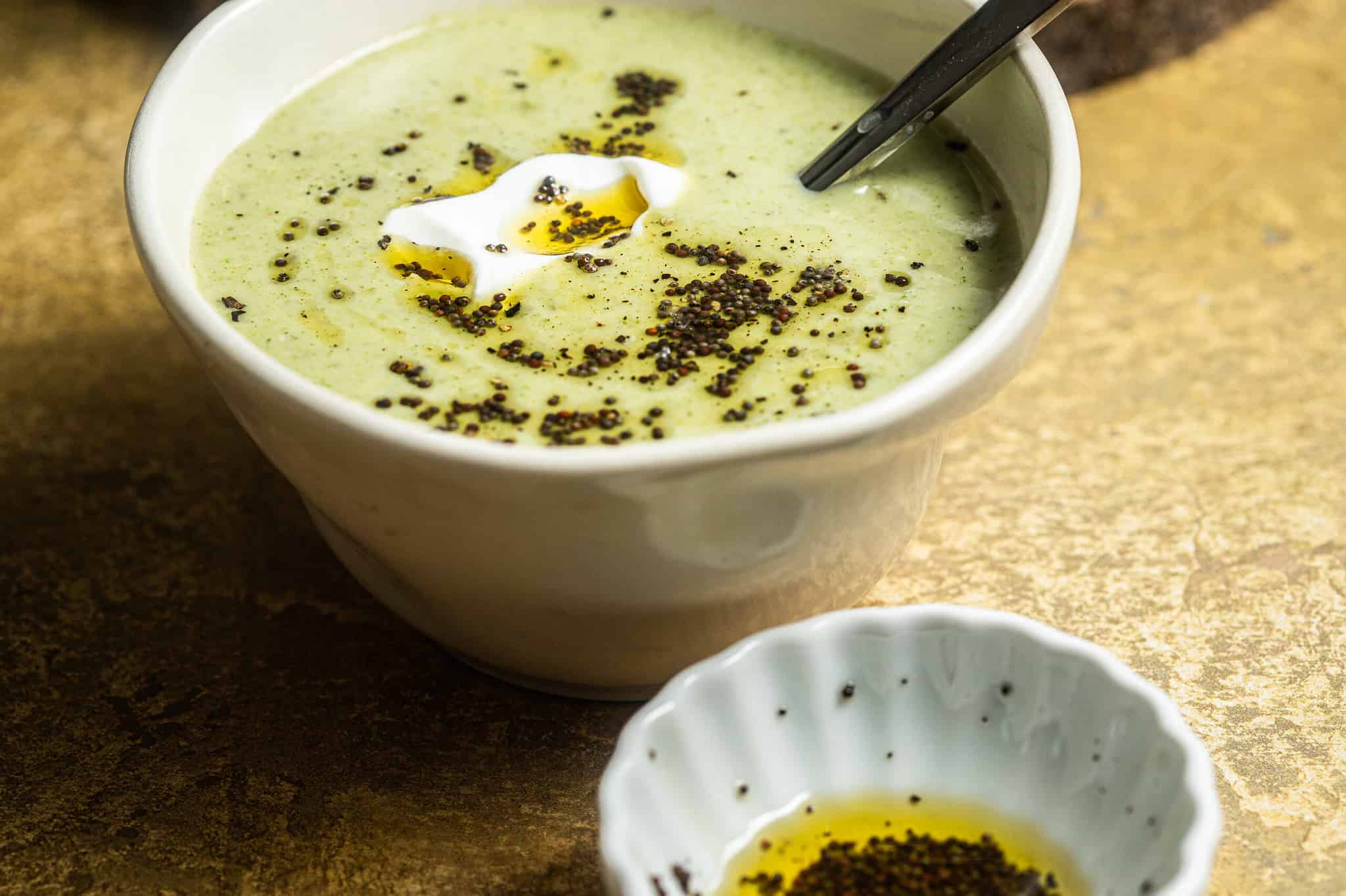 broccoli almond soup