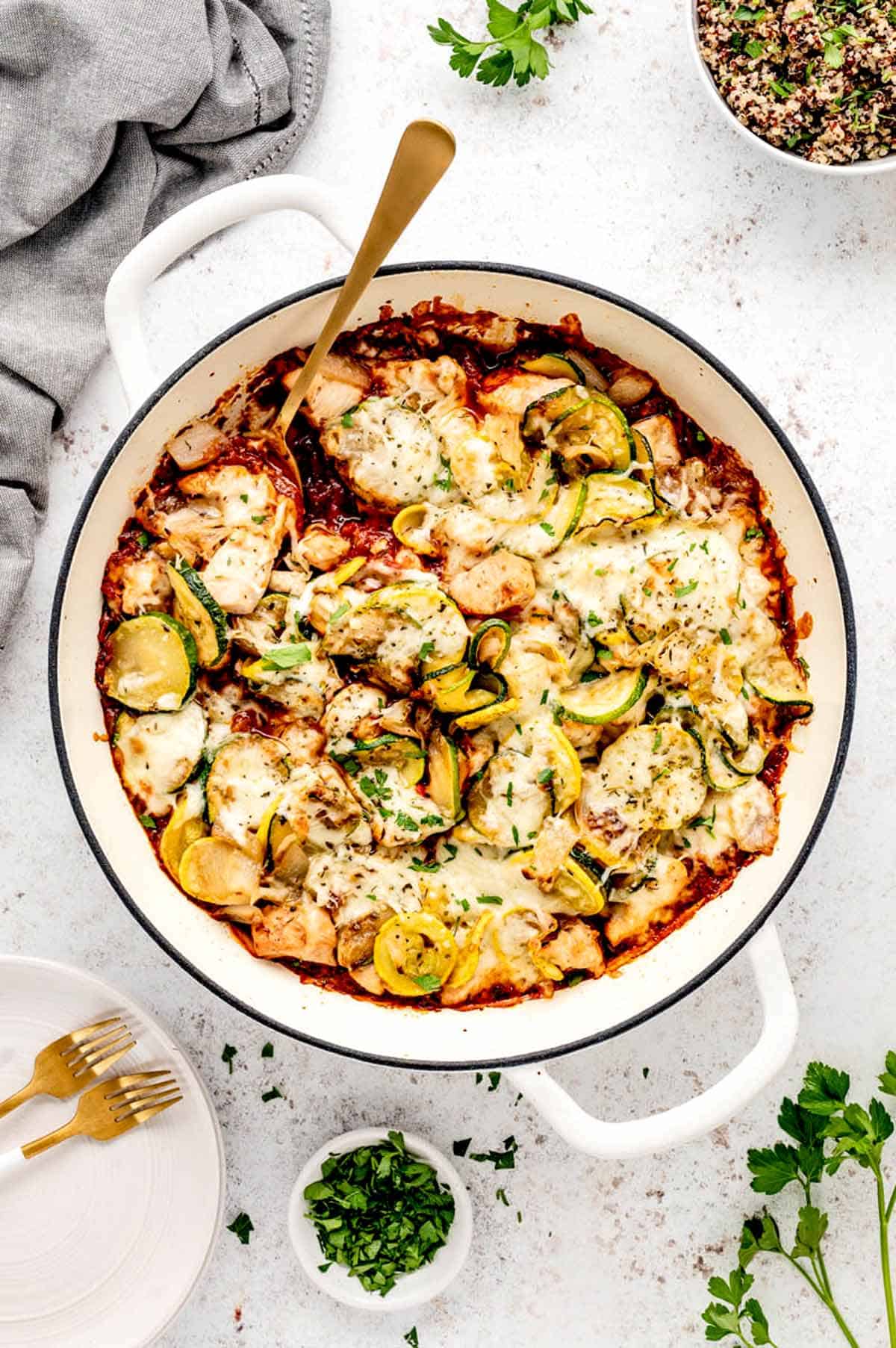 chicken zucchini casserole