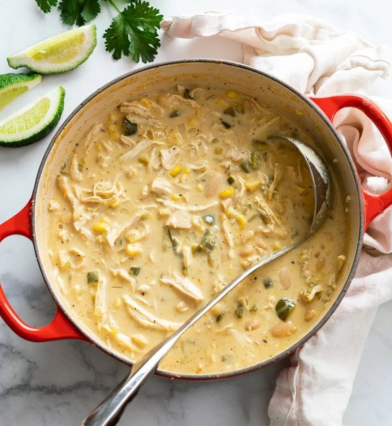 white chicken chili