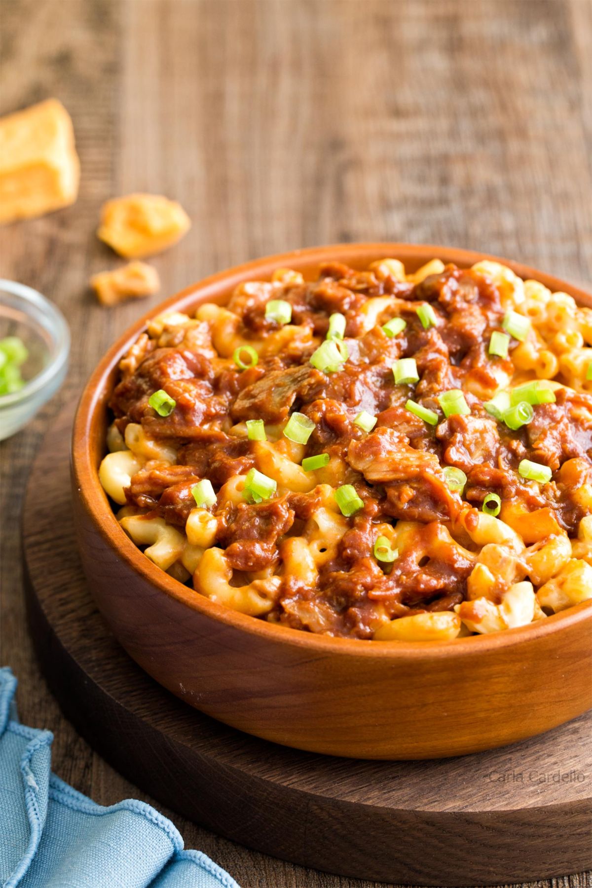 pulled pork macaroni and cheese