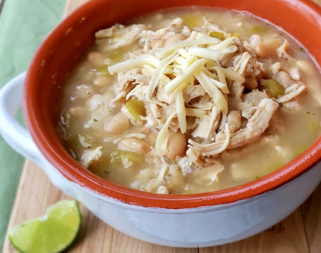 white bean and chicken chili