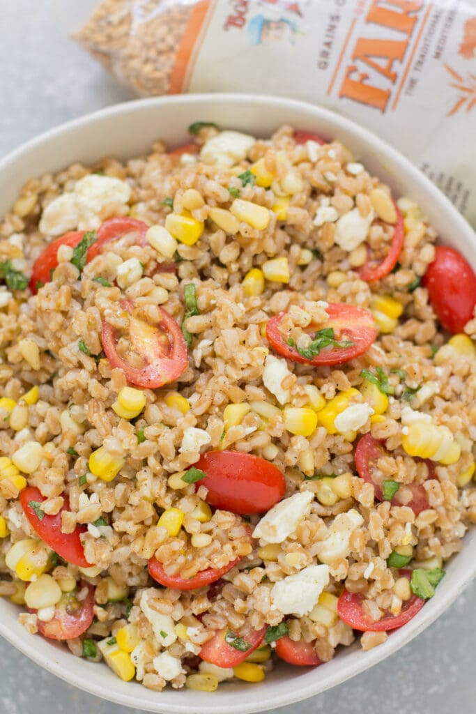 farro salad