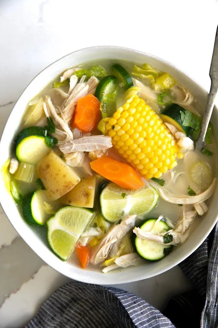 caldo de pollo