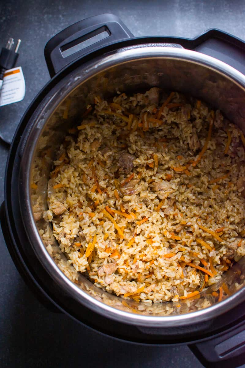 instant pot chicken and rice 