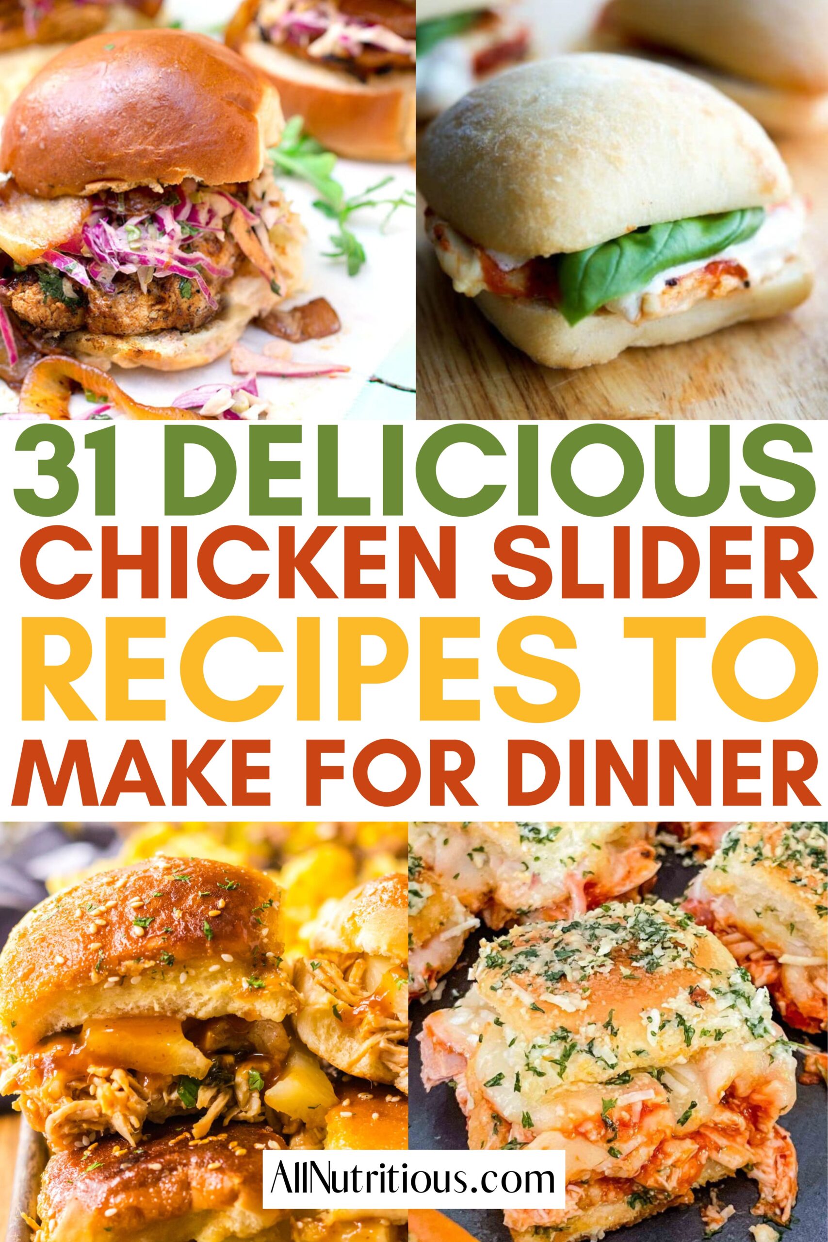 chicken slider recipe ideas