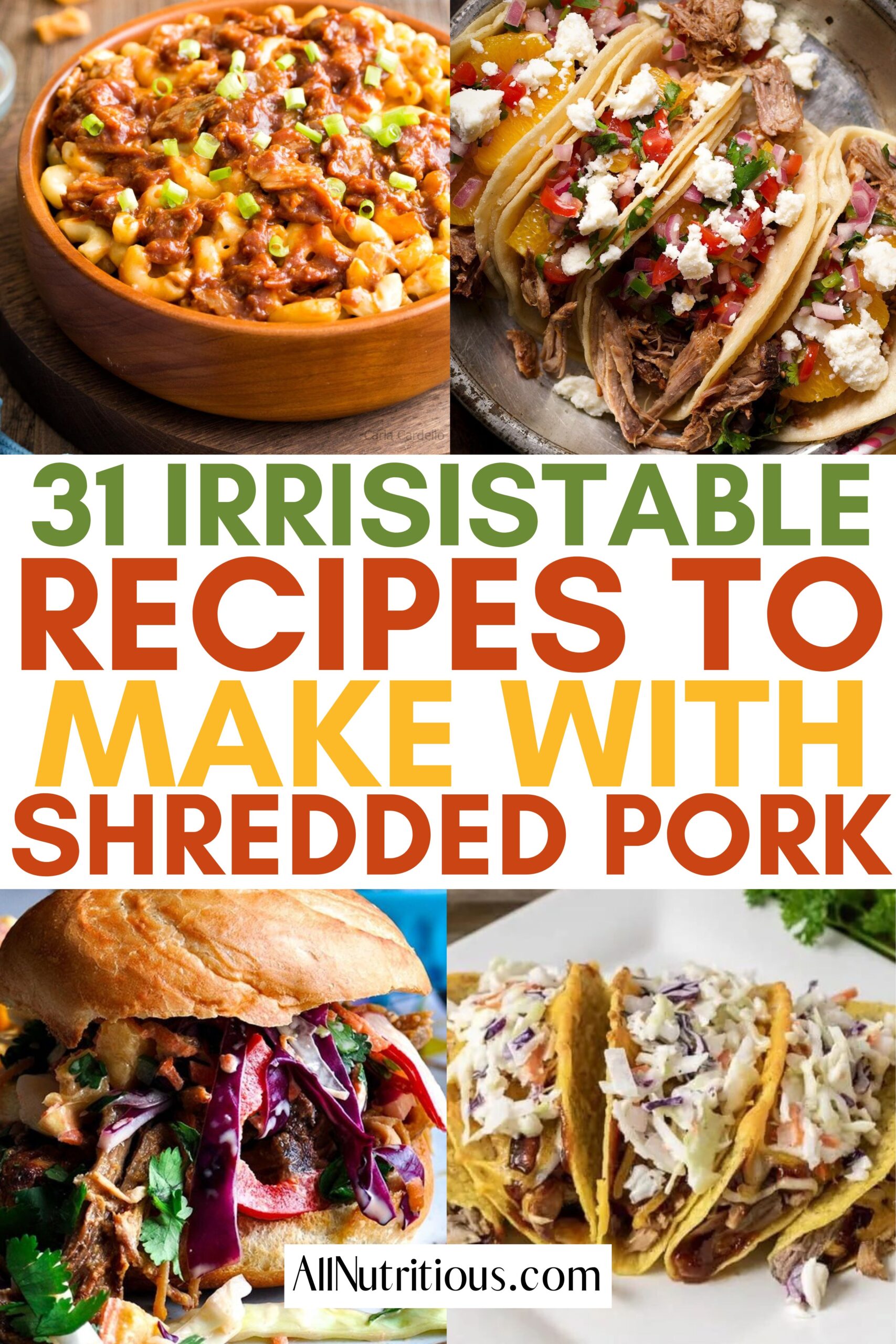 shredded pork recipes