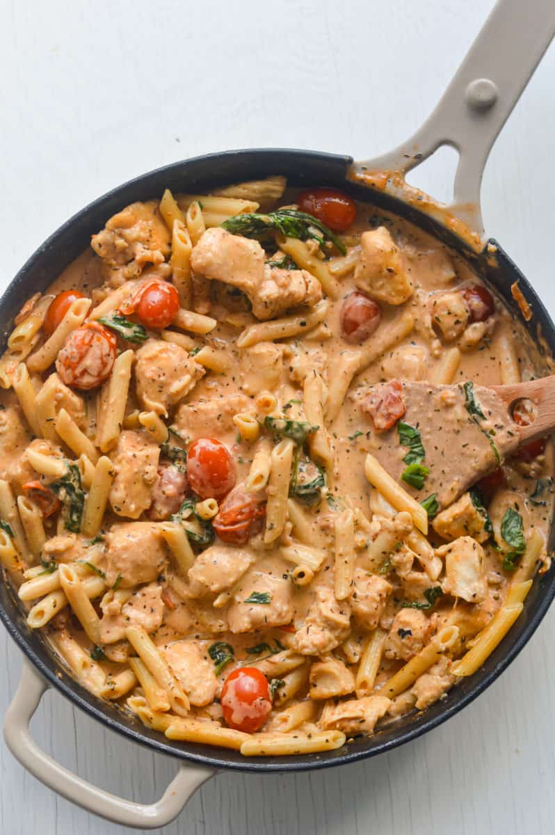 chicken and tomato pasta