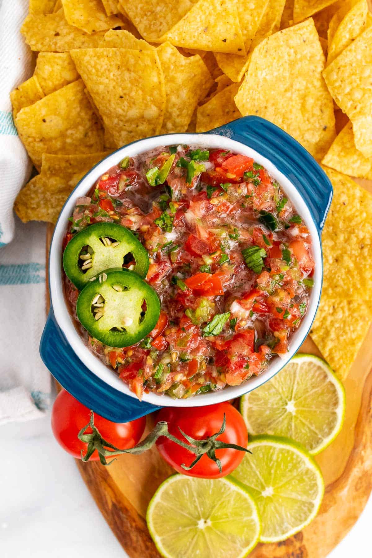 homemade salsa