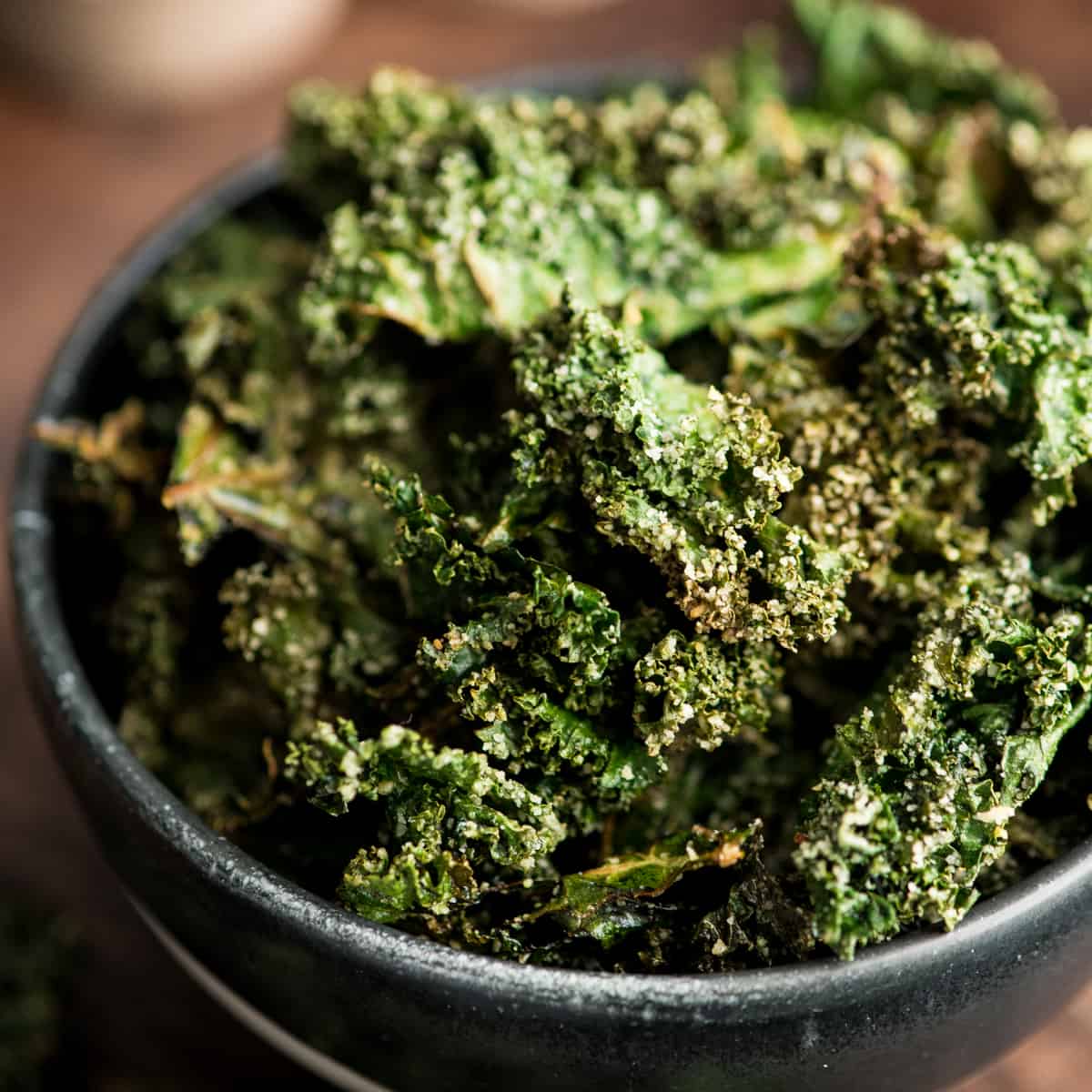 baked kale chips