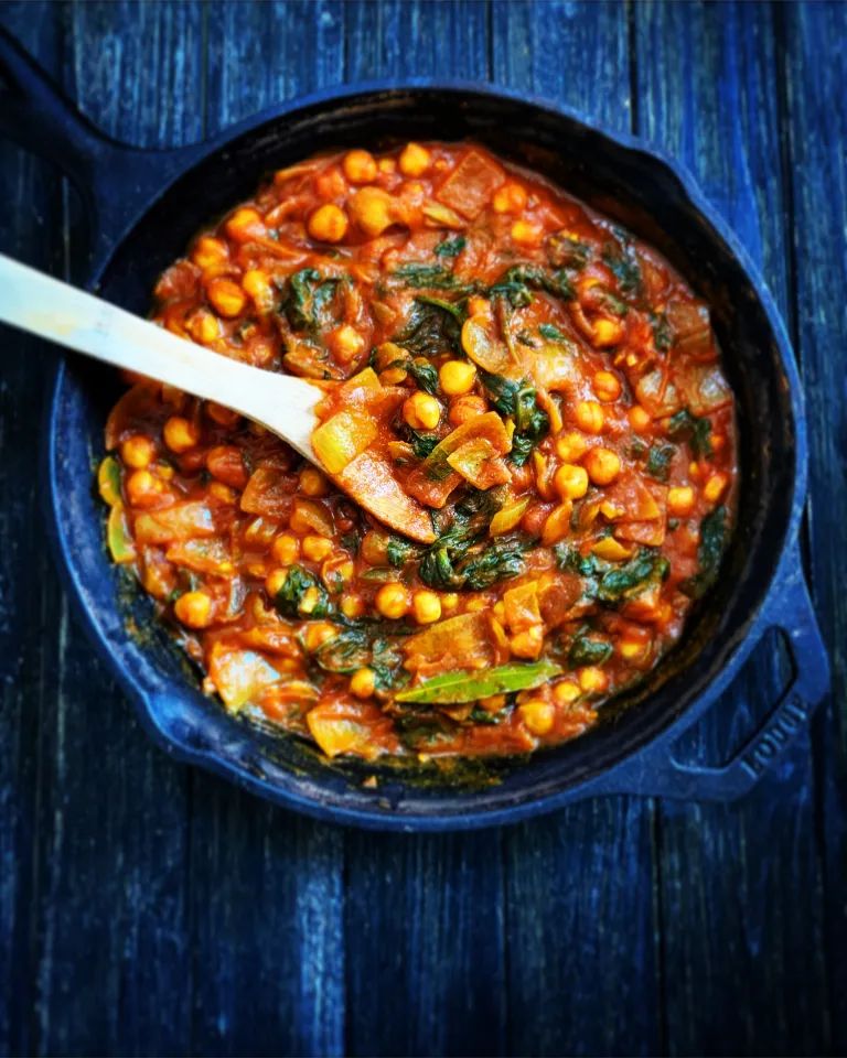 tomato chickpea curry