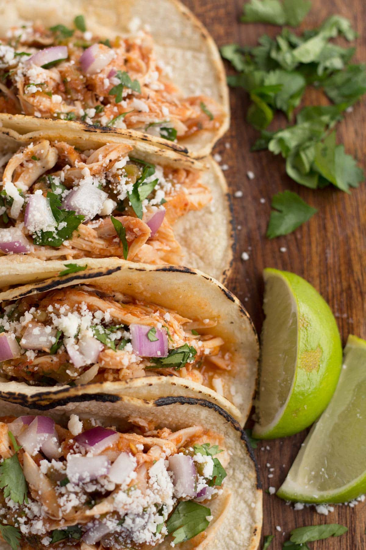 chicken tinga tacos