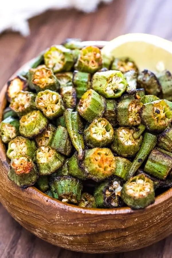 baked okra