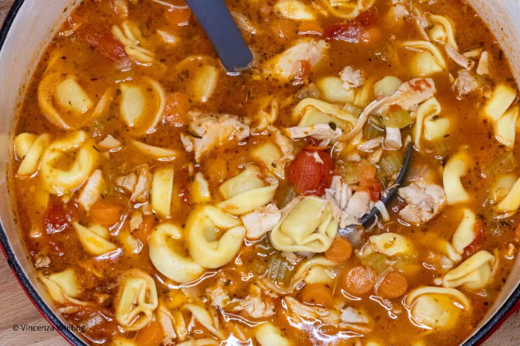 chicken tortellini soup