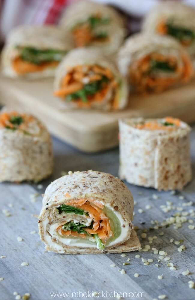 veggie pinwheels